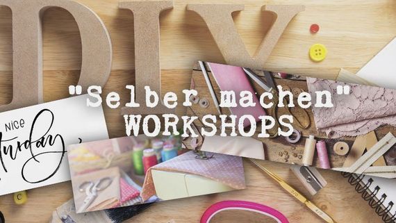 Banner "Selber machen Workshops"