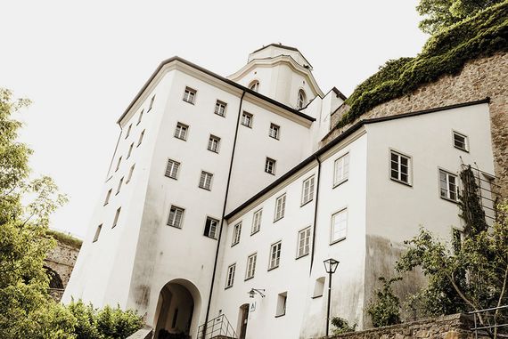 Außenansicht der Veste Oberhaus in Passau