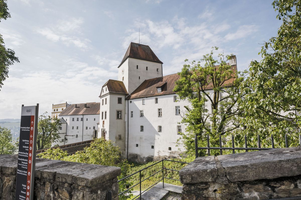 Außenansicht der Kultur|Jugendherberge Passau in der Veste Oberhaus